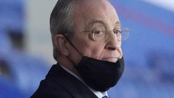 <p>Soll die neue Super League anführen: Florentino Perez.</p>