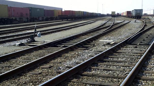 <p>Ein Blick auf den Güterbahnhof in Antwerpen</p>
