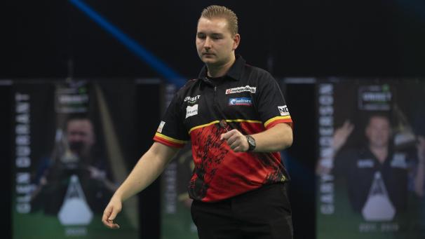 <p>Dimitri Van den Bergh gewann zum dritten Mal in Folge.</p>