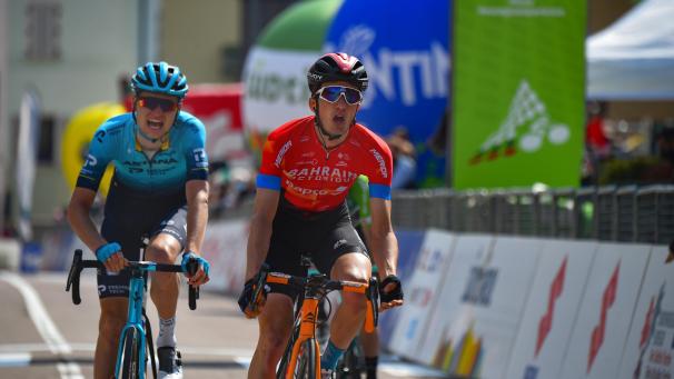 <p>Pello Bilbao gewann die vierte Etappe.</p>