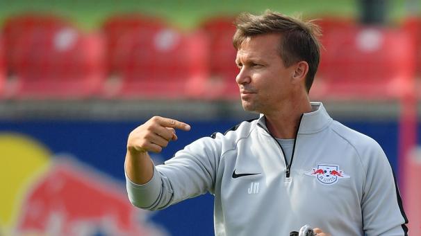 <p>Jesse Marsch übernimmt das Amt von Julian Nagelsmann.</p>