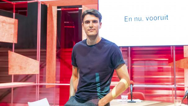 <p>Führt die Partei Vooruit an: Conner Rousseau.</p>