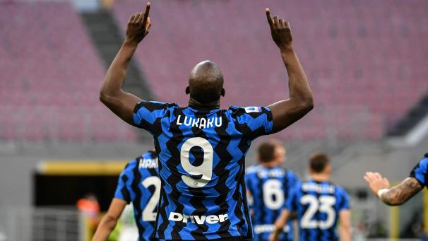 <p>Romelu Lukaku feierte seinen ersten Titel seit 2011.</p>