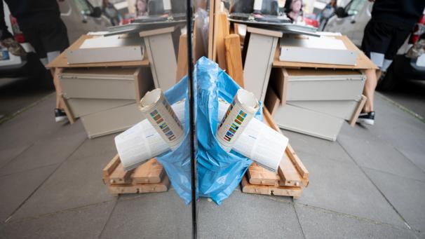 <p>In der Provinz Limburg häuft sich in Zeiten der Pandemie mehr Müll an.</p>