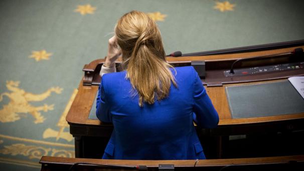 <p>Annelies Verlinden musste am Montag in der Kammer nachsitzen.</p>