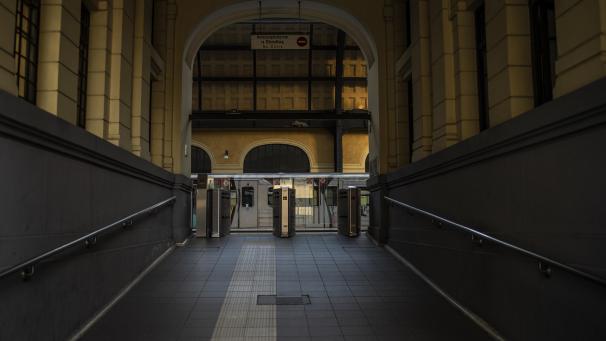 <p>Der öffentliche Nahverkehr (hier ein Bild aus dem Athener Hauptbahnhof) streikt gleich an zwei Tagen.</p>
