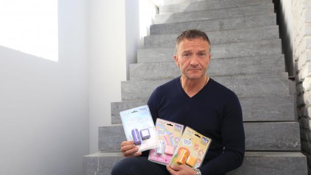 <p>Jacques Ahn ist stolz auf das neue Produkt.</p>