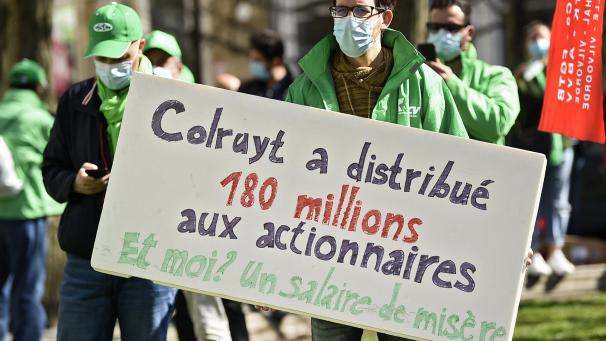 <p>Nach dem Ausstand am 29. März (Bild) drohen weitere Streiks aus Protest gegen die Lohnnorm von 0,4 Prozent.</p>