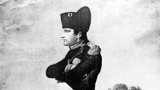 <p>Der französische Kaiser Napoleon I. in der Uniform eines Obersten seiner Gardejäger auf einem undatierten, zeitgenössischen Stich. Am 5. Mai jährt sich sein Todestag zum 200. Mal.</p>
