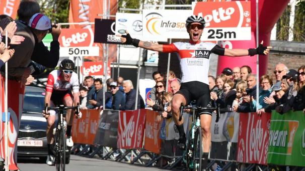 <p>Der Schweizer Simon Pellaud gewann den bislang letzten Flèche Ardennaise im Jahr 2019.</p>