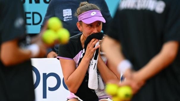 <p>Musste verletztungsbedingt das Feld räumen: Elise Mertens.</p>