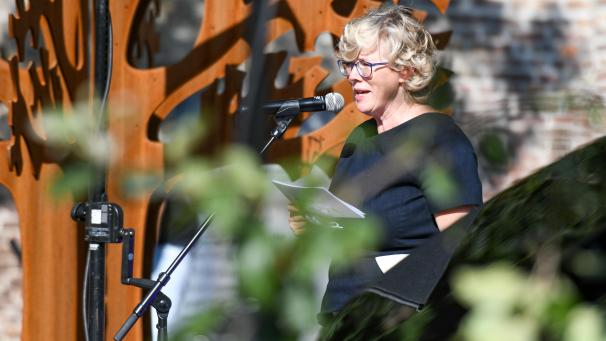 <p>Steht arg unter Beschuss: Bürgermeisterin Veerle Heeren.</p>