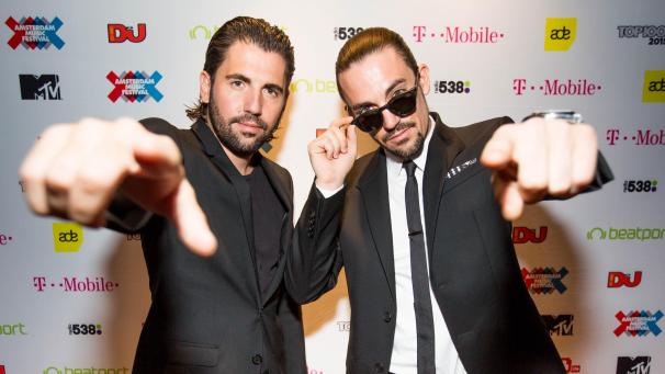<p>Sind jetzt Umweltschützer: Dimitri Vegas (l.) &amp; Like Mike (r.)</p>