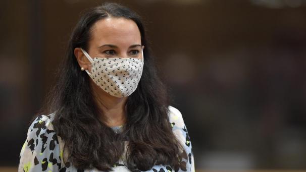 <p>Ministerin Lydia Klinkenberg</p>