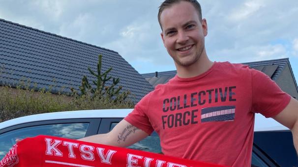 <p>David Denert kehrt zurück zur KTSV Eupen.</p>