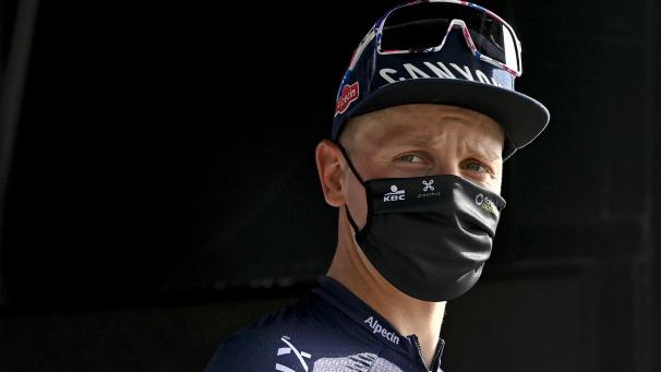 <p>Der aus Kortrijk stammende Tim Merlier siegte im Massensprint.</p>