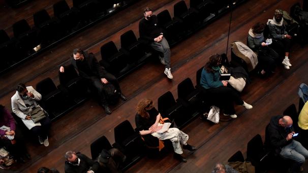 <p>Ende April fand in der Königlichen Schauburg von Flandern in Brüssel eine Corona-Testveranstaltung statt.</p>