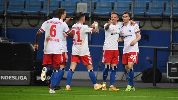 <p>Der HSV wahrt die Chance auf den Aufstieg.</p>