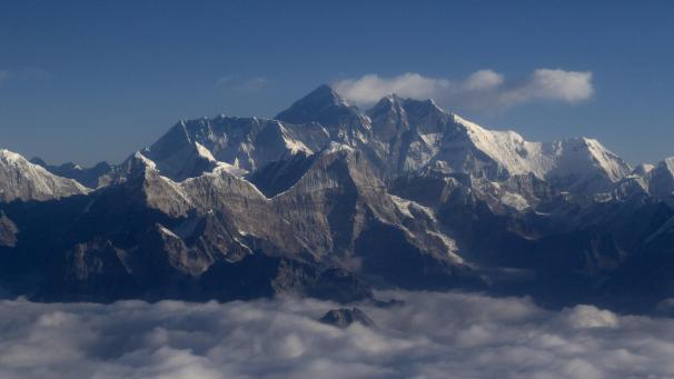 <p>Blick auf den Mount Everest</p>