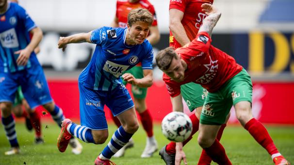 <p>Gent besiegte den KV Oostende mit 2:1.</p>