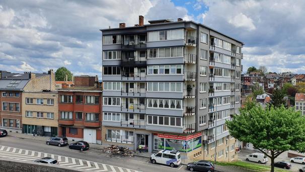 <p>In Lüttich hat es am Freitagmorgen gebrannt.</p>