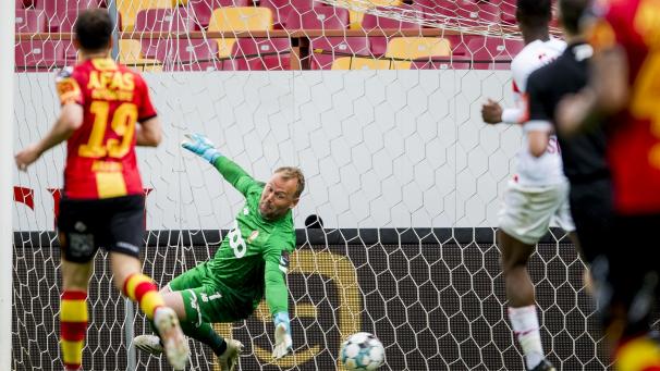 <p>Jean-François Gillet kehrte ins Tor zurück.</p>