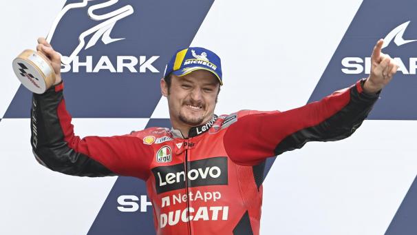 <p>Jack Miller durfte auch in Le Mans jubeln.</p>