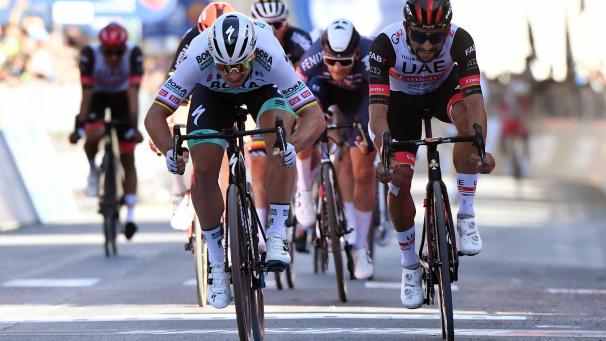 <p>Peter Sagan triumphierte in Foligno.</p>