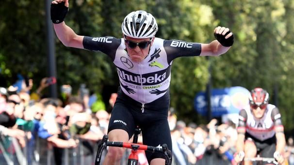 <p>Mauro Schmid sorgte für den zweiten Schweizer Etappensieg beim diesjährigen Giro.</p>