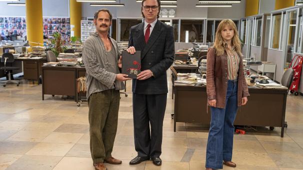 <p>FAKING HITLER - Gerd Heidmann (Lars Eidinger, M.), Konrad Kujau (Moritz Bleibtre</p>