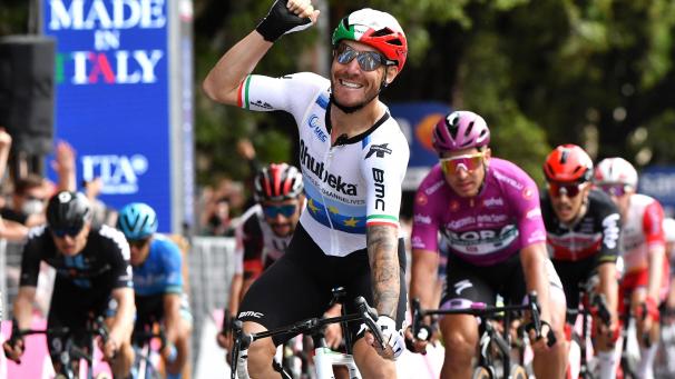 <p>Giacomo Nizzolo gelang endlich sein</p>