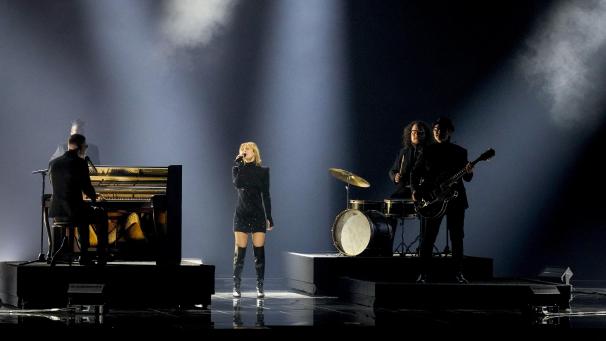 <p>Treten für Belgien heute Abend an: die Kultband Hooverphonic.</p>