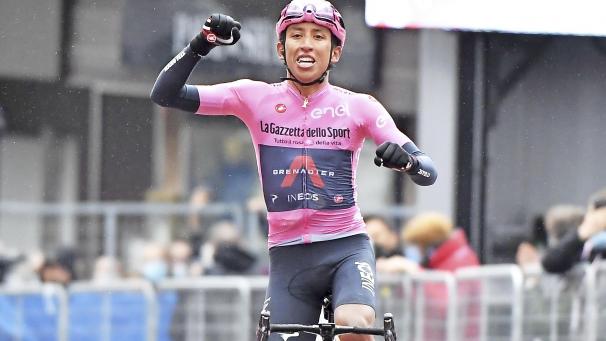 <p>Egan Bernal ist der große Dominator des diesjährigen Giros.</p>