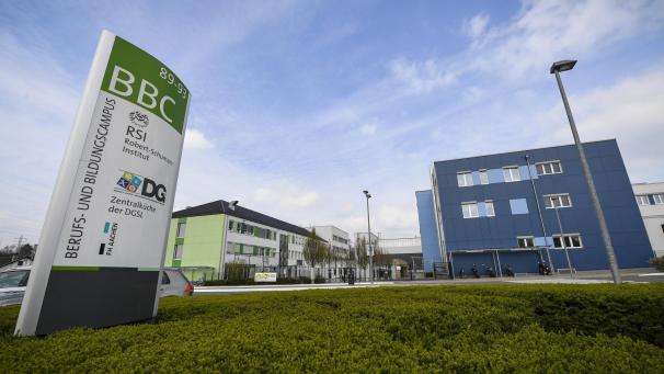 <p>Blick auf den Campus, an dem auch das RSI in Eupen angesiedelt ist.</p>