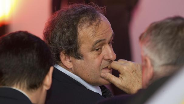 <p>UEFA-Präsident Michel Platini</p>