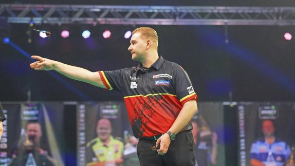 <p>Dimitri Van den Bergh in Aktion</p>