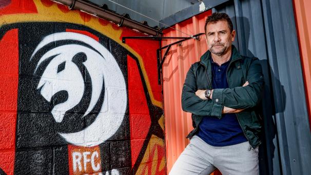 <p>Jordi Condom wurde am Freitag in Seraing vorgestellt.</p>