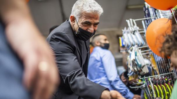 <p>Jair Lapid, Oppositionsführer und Vorsitzender der Zukunftspartei.</p>