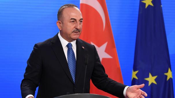 <p>Der türkische Außenminister Mevlüt Cavusoglu.</p>