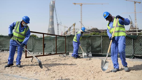 <p>Immer wieder gibt es Vorwürfe, dass ausländische Arbeiter ausgebeutet werden.</p>