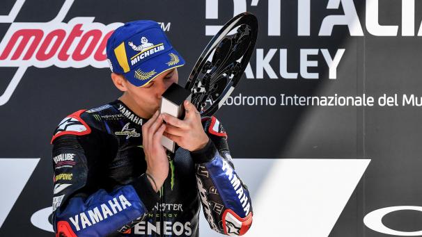 <p>Fabio Quartararo gewann am Sonntag in Italien.</p>
