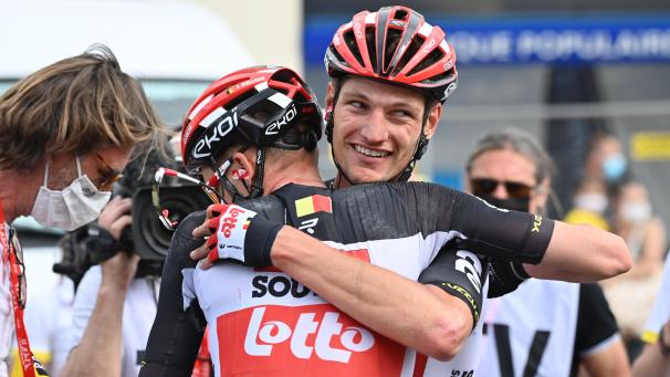 <p>Brent Van Moer überzeugte am Sonntag mit einer starken Leistung.</p>