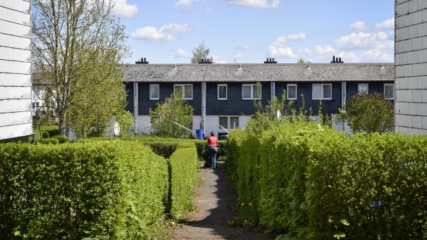 <p>67 Millionen Euro sind in der Haushaltsplanung der DG für die Sanierung und den Ausbau im Öffentlichen Wohnungsbau vorgesehen. Die sind auch bitter nötig, denn es gibt einen enormen Renovierungsstau. Hier eine Aufnahme aus der St.Vither Neustadt.</p>