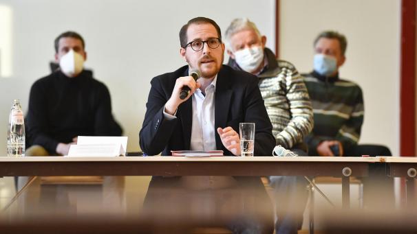 <p>„Sehr gute Zahlen“: Bürgermeister Jérôme Franssen zeigte sich mit der Finanzlage Raerens zufrieden.</p>