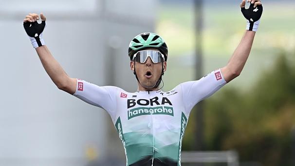 <p>Lukas Pöstlberger rettete noch elf Sekunden Vorsprung ins Ziel.</p>