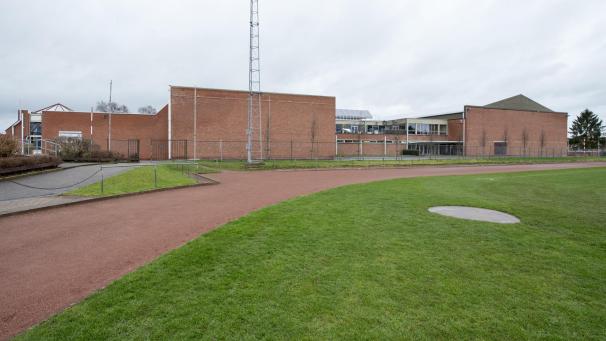 <p>Ein Blick auf den Gebäudekomplex am Stockbergerweg</p>