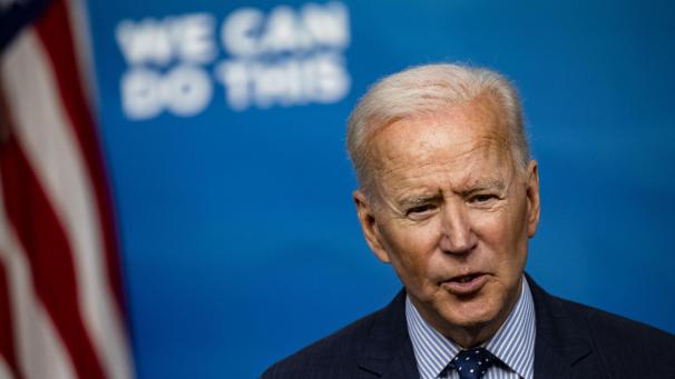 <p>US-Präsident Joe Biden am Mittwoch in Washington</p>