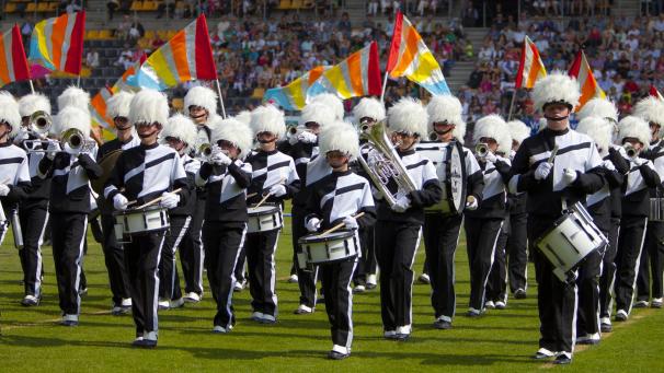 <p>Der WMC ist ein Festival der Blasmusik, mit Wettbewerben für Blasorchester, Percussionensembles, Brass-Bands, Marsch- und Showbands sowie Dirigenten. Das Festival findet seit 1951 alle vier Jahre in Kerkrade statt. Foto: WMC Kerkrade</p>
