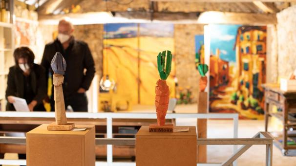 <p>Am Sonntag gewähren Britta und Marcel Schoenen einen Einblick in ihr Atelier in Raeren.</p>