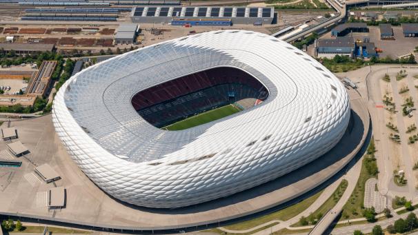 <p>In der Allianz Arena werden 14.000 Zuschauer Platz finden.</p>